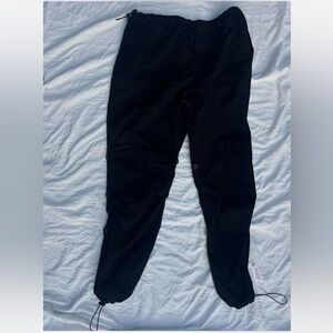 Danielle Guizio Black Track Pants
